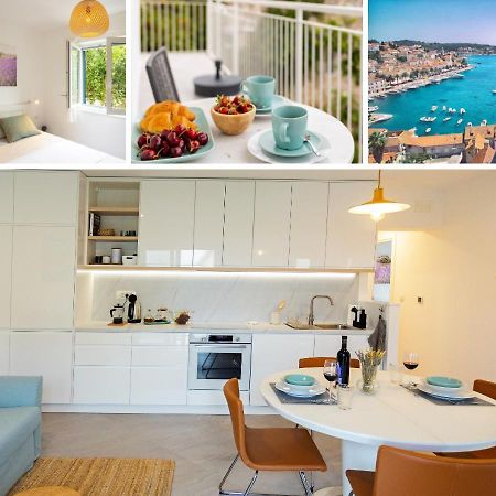 Jesliving Hvar - 2 Bedroom Elegant Apartment With Sea View In Historic Center Of ฮวาร์ ภายนอก รูปภาพ